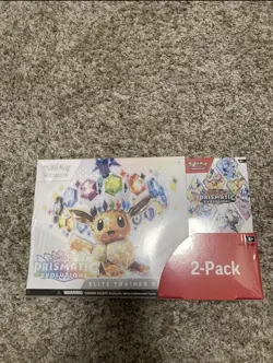 Pokemon TCG Prismatic Evolutions Costco Bundle ETB + Booster Bundle New & Sealed - Image 1