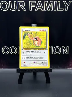 Lickitung 38/64 Jungle 1st Edition Regular Uncommon 1999 WOTC Pokemon TCG NM - Image 1