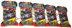 POKEMON TCG: (5) MEGA EVOLUTION BLISTER SLEEVE BOOSTER PACKS NISP - Image 1