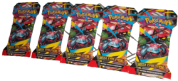 POKEMON TCG: (5) MEGA EVOLUTION BLISTER SLEEVE BOOSTER PACKS NISP - Image 4