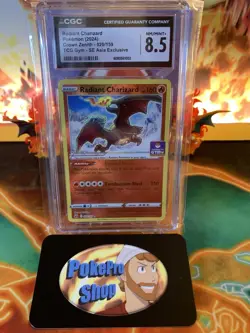 2024 Pokemon Radiant Charizard TCG Gym Promo Southeast Asia Exclusive - CGC 8.5 - Image 1