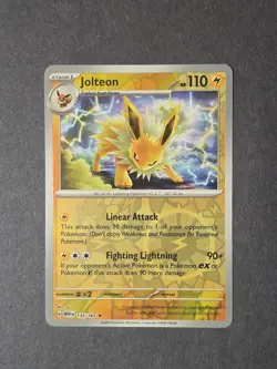 Pokemon Reverse Holo Jolteon 135/165 Rare SV: Scarlet & Violet 151 - Image 1