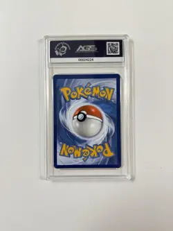2022 8.5+ MINT Pokemon GO Radiant Blastoise Holo Rare #018 SWSH 18/78 AGS - Image 3
