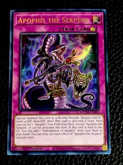 Apophis The Serpent MZTM-EN010 Yugioh 1st Ed. (New) Ultra Rare - Image 1
