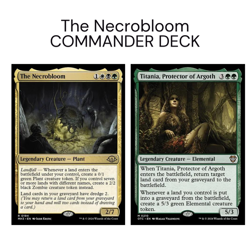 The Necrobloom - MTG Commander Deck Package (Cards, pack, die, etc.) - Image 1