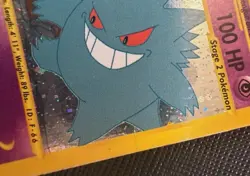 Pokemon Card-Gengar-Skyridge-H9/H32-Holo-ENG-LP - Image 2