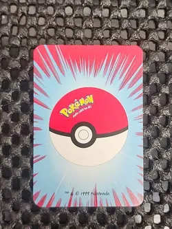 Dragonite Pokemon 1999 Mini Deck Playing Cards 2.5x1.75in Queen Of Hearts Red - Image 2
