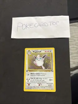 Pokemon Card Wigglytuff 16/64 1ST-Jungle -Ita-Holo-swirl-Good! - Image 1