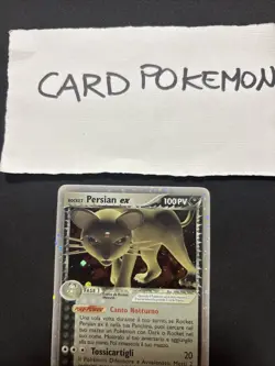 Pokemon Card Rocket Persian ex 116/115 Forze Segrete-Ita-Holo-Exc! - Image 2