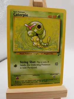 Pokemon Common Card : Caterpie 68/130 (Base Set 2) - Image 1