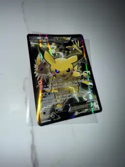 Pikachu EX XY124 Black Star Promo Card 2016 - Image 1