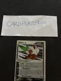 Pokemon Card Shiftry Ex 97/100 Ex Guardiani Dei Cristalli-Ita-Holo-swirl-Good! - Image 2