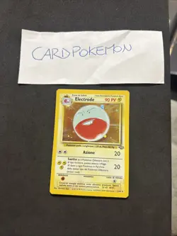 Pokemon Card Electrode 2/64 Jungle-ita-holo-Good! - Image 1