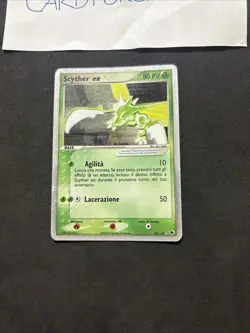 Pokemon Card Scyther Ex 102/109 Ex Ruby & Sapphire -Ita-Holo-Good! - Image 3