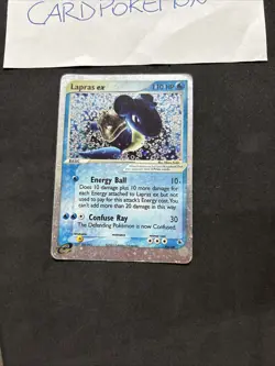 Pokemon Card Lapras Ex 99/109- EX Ruby & Sapphire-Eng-holo-good! - Image 3