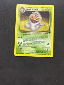 Pokemon Card Dark Arbok 2/82 -swirl-Team Rocket-Ita-Holo-Exc! - Image 3