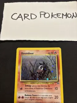 Pokemon Card Houndour 5/75- Neo Discovery -Holo-Nm! - Image 2
