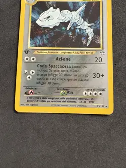 Pokemon Card Steelix 15/111 1St-Neo Genesis -Ita-holo-Exc! - Image 3