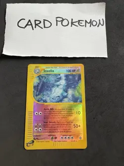 Pokemon Card Steelix 35/147 Set Aquapolis-Eng-reverse-Nm/Mint! - Image 1