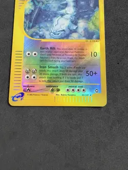Pokemon Card Steelix 35/147 Set Aquapolis-Eng-reverse-Nm/Mint! - Image 3