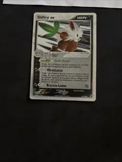 Pokemon Card Shiftry Ex 97/100 Ex Guardiani Dei Cristalli-Ita-Holo-Good! - Image 3