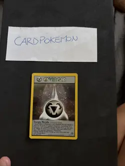 Pokemon Card Energia Metallo Holo 19/111- Neo Genesis-Holo-swirl-Exc! - Image 1