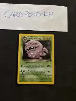 Pokemon Card Dark Weezing 14/82-Team Rocket -Ita-Holo-Good! - Image 1