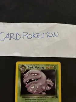 Pokemon Card Dark Weezing 14/82-Team Rocket -Ita-Holo-Good! - Image 2