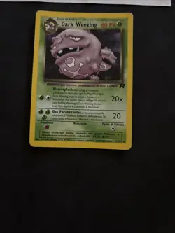 Pokemon Card Dark Weezing 14/82-Team Rocket -Ita-Holo-Good! - Image 3