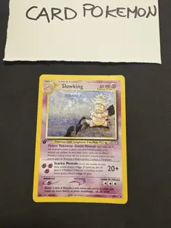Pokemon Card Slowking 14/111 1ST- Neo Genesis -Ita-Holo-swirl-Good! - Image 1