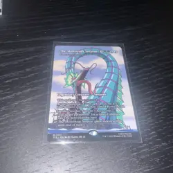Magic MTG - The Monstrous Serpent (Borderless) - Avatar The Last Airbender - Image 1