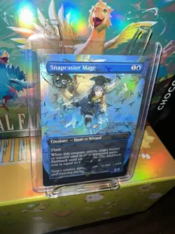 Snapcaster Mage (Borderless) (Chocobo Track Foil) Commander - Image 5