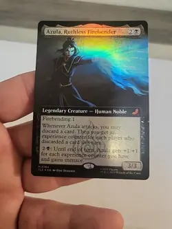 MTG - NM - Azula, Ruthless Firebender (Extended Art) - Avatar: TLA - #184- Foil - Image 3