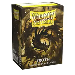 Dragon Shield Sleeves: Standard Matte Dual - Truth 100CT - Image 1