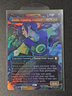 MTG Azula, Cunning Usurper (R 303) (Borderless Foil) Avatar: The Last Airbender - Image 1