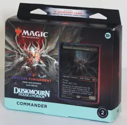 MTG, Duskmourn, Endless Punishment, commander deck, MIP - Image 1
