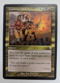 Magic Mtg Invasion Coalition Victory near mint - Image 1