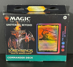 Magic the Gathering LOTR Tales of Middle Earth Commander Deck Lot of 2 SEALED - Image 2
