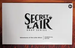 Sealed Adventures of the Little Witch Secret Lair Drop FOIL MTG Magic - Image 1