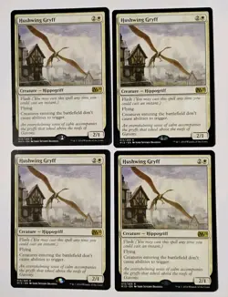 4x Hushwing Gryff MTG, Core Set 2015 (M15), Rare, LP - Image 1