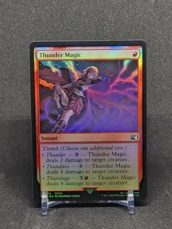 Thunder Magic Foil - Magic: The Gathering - Final Fantasy #165 - Image 1