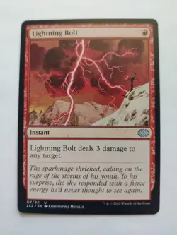 Lightning Bolt Double Masters 2022 Regular MTG - Image 1