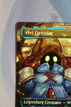 Vivi Ornitier (Borderless) (Chocobo Track Foil) Final Fantasy Foil MTG FIN 0570 - Image 3