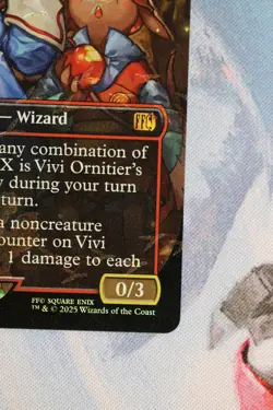 Vivi Ornitier (Borderless) (Chocobo Track Foil) Final Fantasy Foil MTG FIN 0570 - Image 5