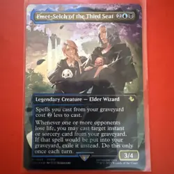 Emet-Selch of the Third Seat (Extended Art) Commander: Final Fantasy Foil - Image 1