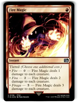 Fire Magic Final Fantasy Foil - Image 1