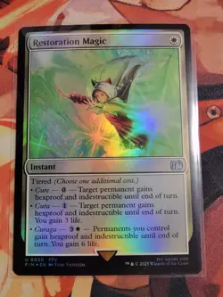 MTG: Restoration Magic #30 U Foil NM FINAL FANTASY NM - Image 1