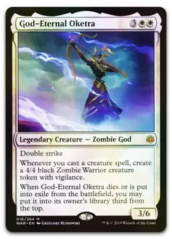 God-Eternal Oketra #16 (Foil) (NM) War of the Spark WAR Magic MTG - Image 1