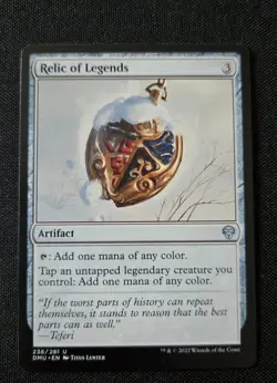 MTG - Relic of Legends - Dominaria United Near Mint Uncommon - DMU #236 Non Foil - Image 1