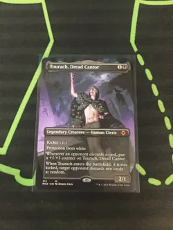 MTG Magic The Gathering Tourach, Dread Cantor Borderless Legendary Commander - Image 1